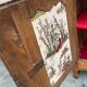 19th-century walnut secretary