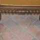 Oak fireplace screen