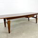 Retro teak coffee table with drawer