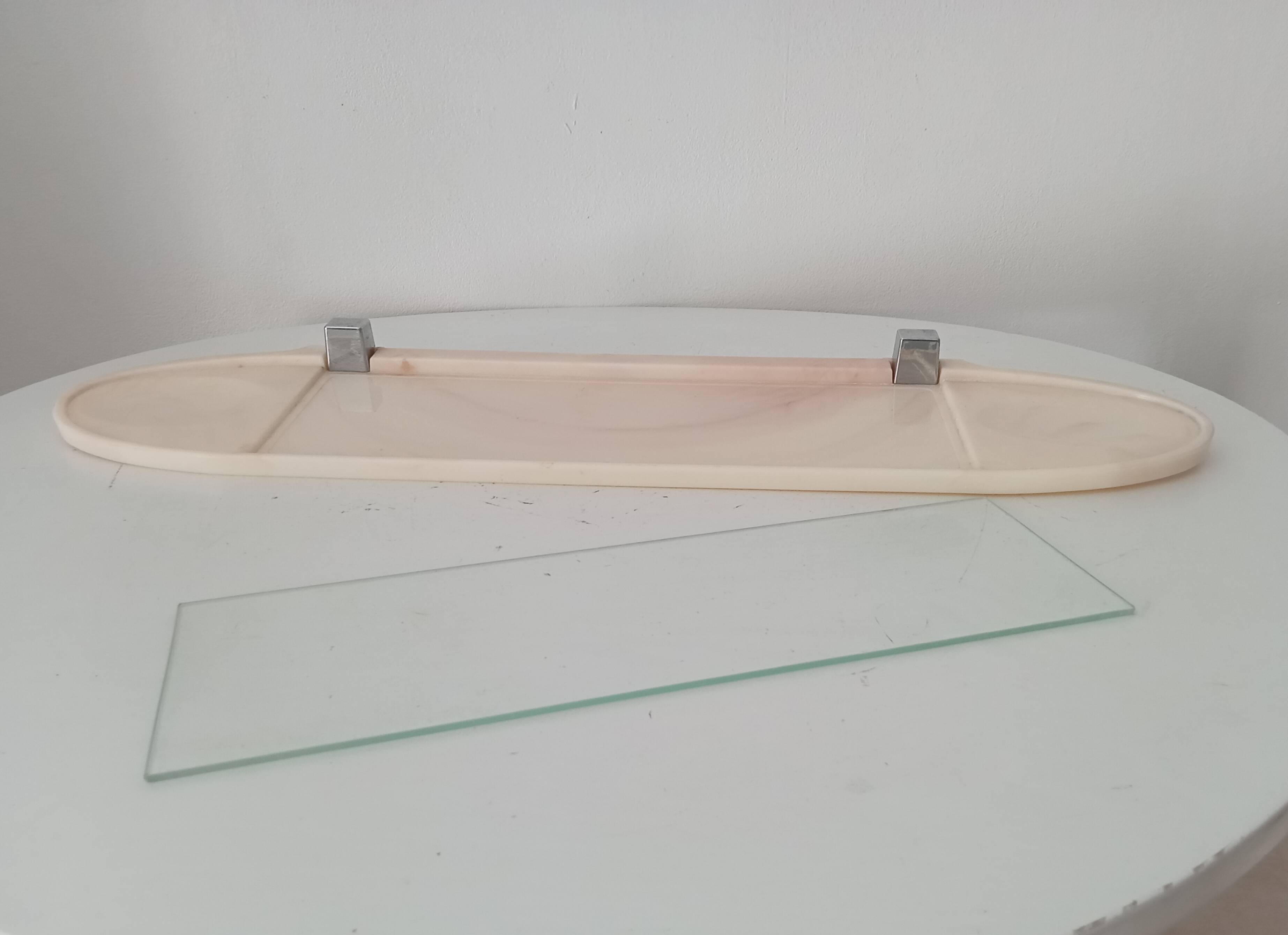 Vintage 1970s wall shelf unit