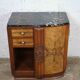 Rare art deco bedside table with chamber pot