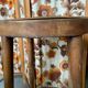 Curved high stool