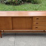 Scandinavian teak sideboard Rudolf Bernd Glatzel for Fristho 1960.
