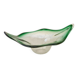 Vintage glass fruit bowl 1960