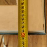 Dining table & 6 white wrought iron chairs Roche Bobois romantic style