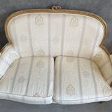 Bench 2 seats Louis XVI