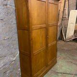 Parisian cabinet vintage solid oak