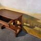 Restoration period mahogany console