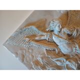 Bas-relief in resin "Saint Michael"