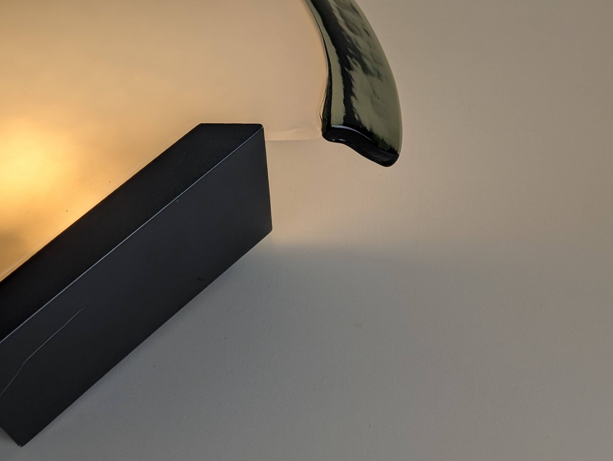Leucos wall light, Murano glass