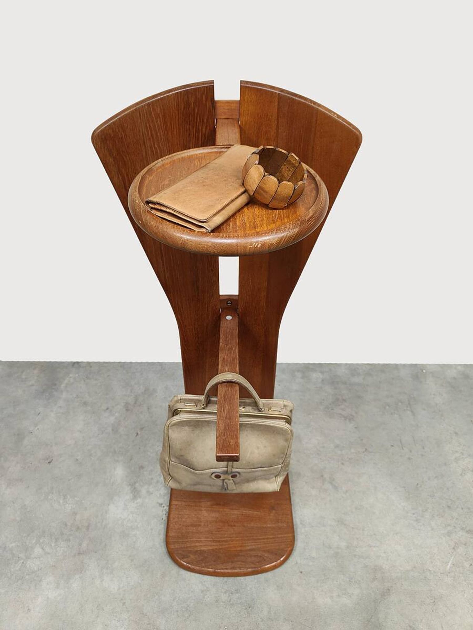 Vintage rare Danish design figural valet stand dressboy by Aksel Kjersgaard