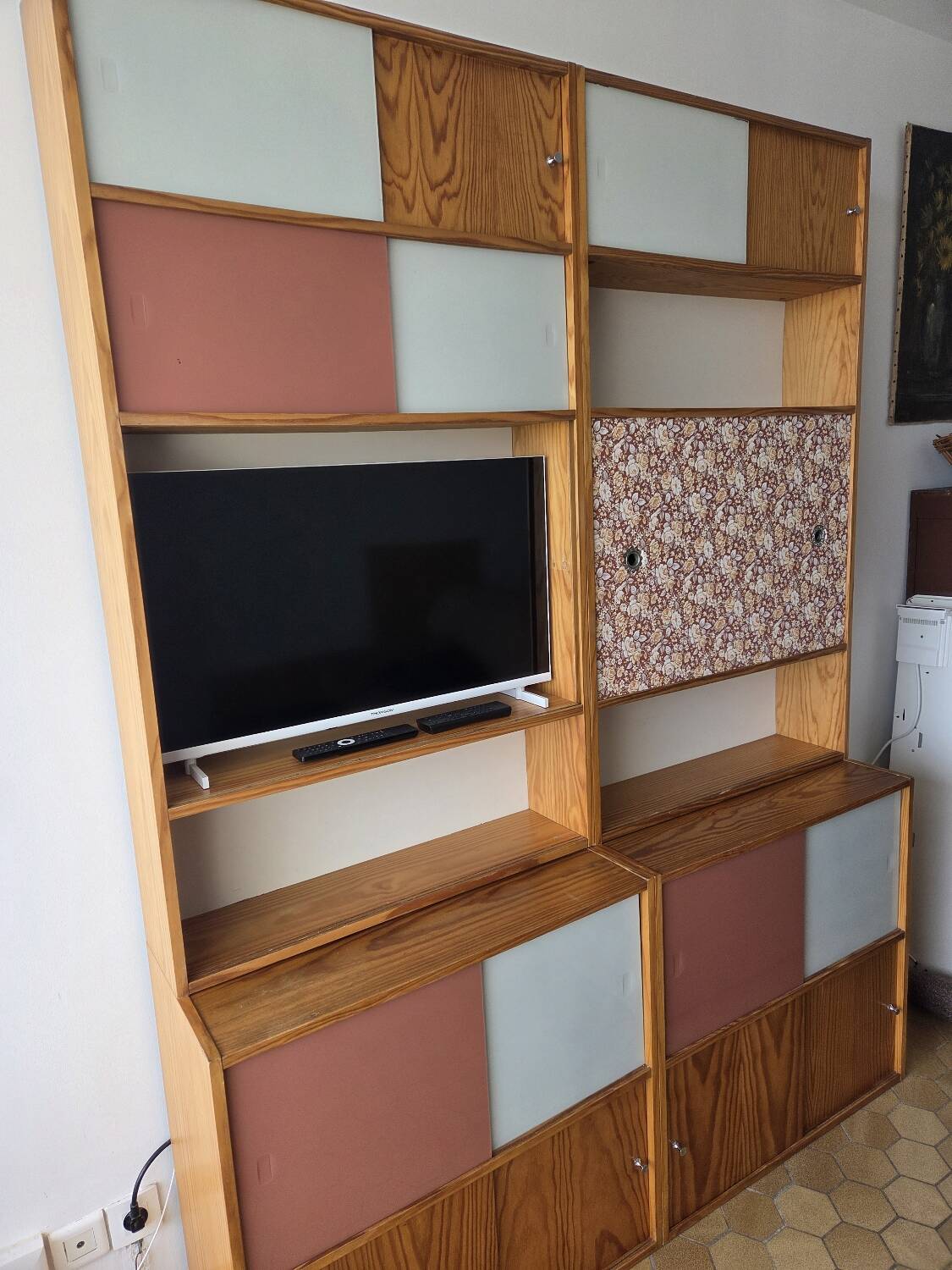 Large TV cabinet library