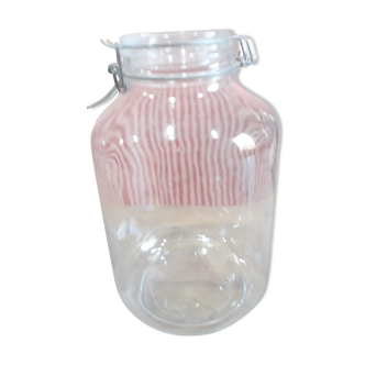 Glass jar and lid 5 liters