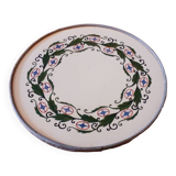 Porcelain and zinc trivet circa 1900