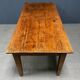 Rustic french farmhouse dining table made of oak and elm