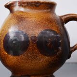 20th Century German Glazed Pitcher signed Bauhaus