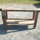 Oak and coniferous workbench