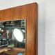 Miroir vintage XL en teck, Scandinavie, années 1970
