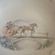 Limoges porcelain cup Tharaud RLV model Tendresse