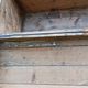 Solid wood trunk box patinated storage box