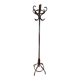 Free-standing coat rack in curved wood, parrot style Baumann or T.