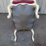 Louis XV style bench 19th rockery model
