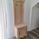 Restored antique oak entrance wardrobe