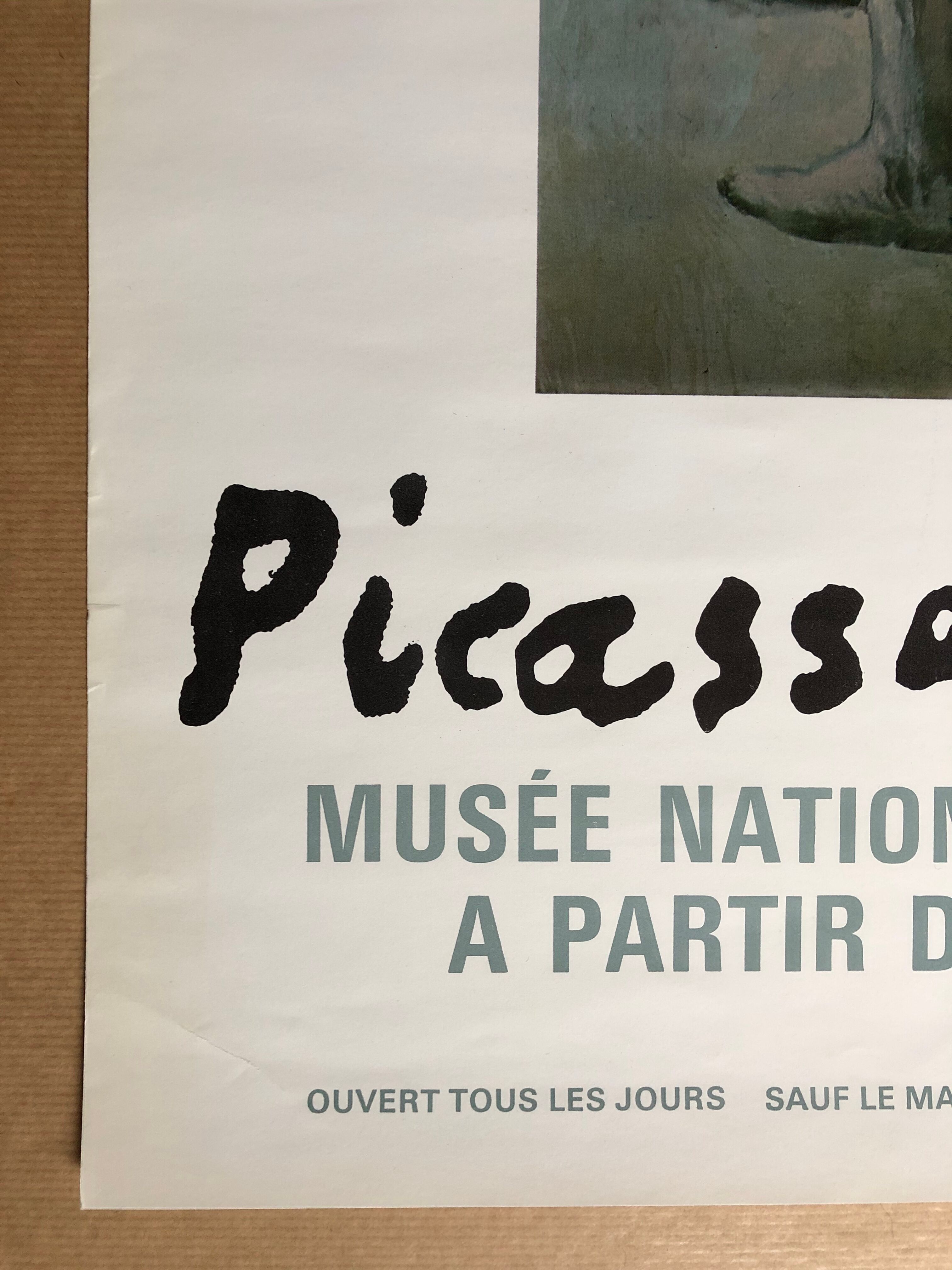 Original poster 1971 - Picasso in Soviet Museums