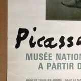 Original poster 1971 - Picasso in Soviet Museums