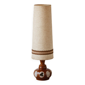 Lampe en céramique, années 70