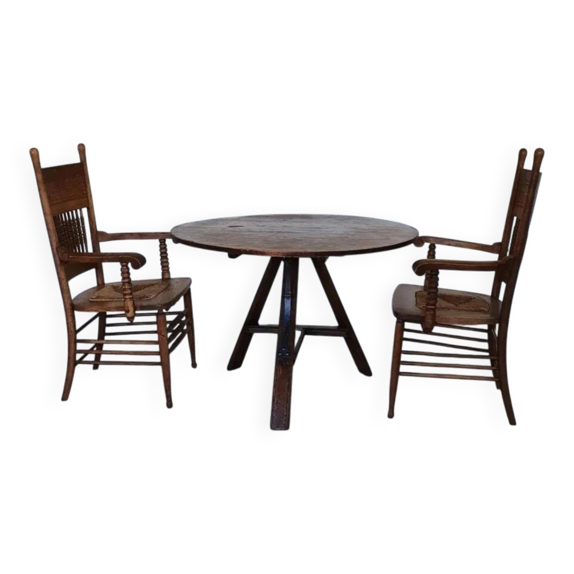 Unique Belle Epoque chairs (shaker chairs)