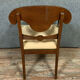 Biedermeier office chair in mahogany nineteenth century