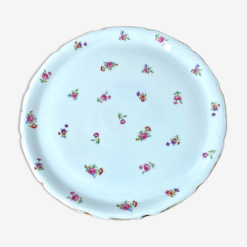 Plat a gâteaux en porcelaine de Limoges