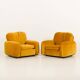 Piumotto Armchairs by Arrigo Arrigoni for Busnelli, set of 2, 1970s