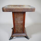 Art Deco marquetry side table – 1920s–1930s