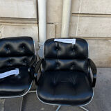 Pair of armchairs Pollock - edition knoll