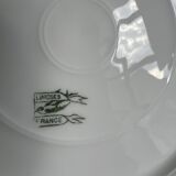 Large Limoges porcelain dinner service – floral decoration and gold trim