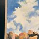 Original Swedish Oil on Canvas – "Landscape" by Eva S. – Signed – Vintage & Framed – 52 × 34 cm (20.5" × 13.4")