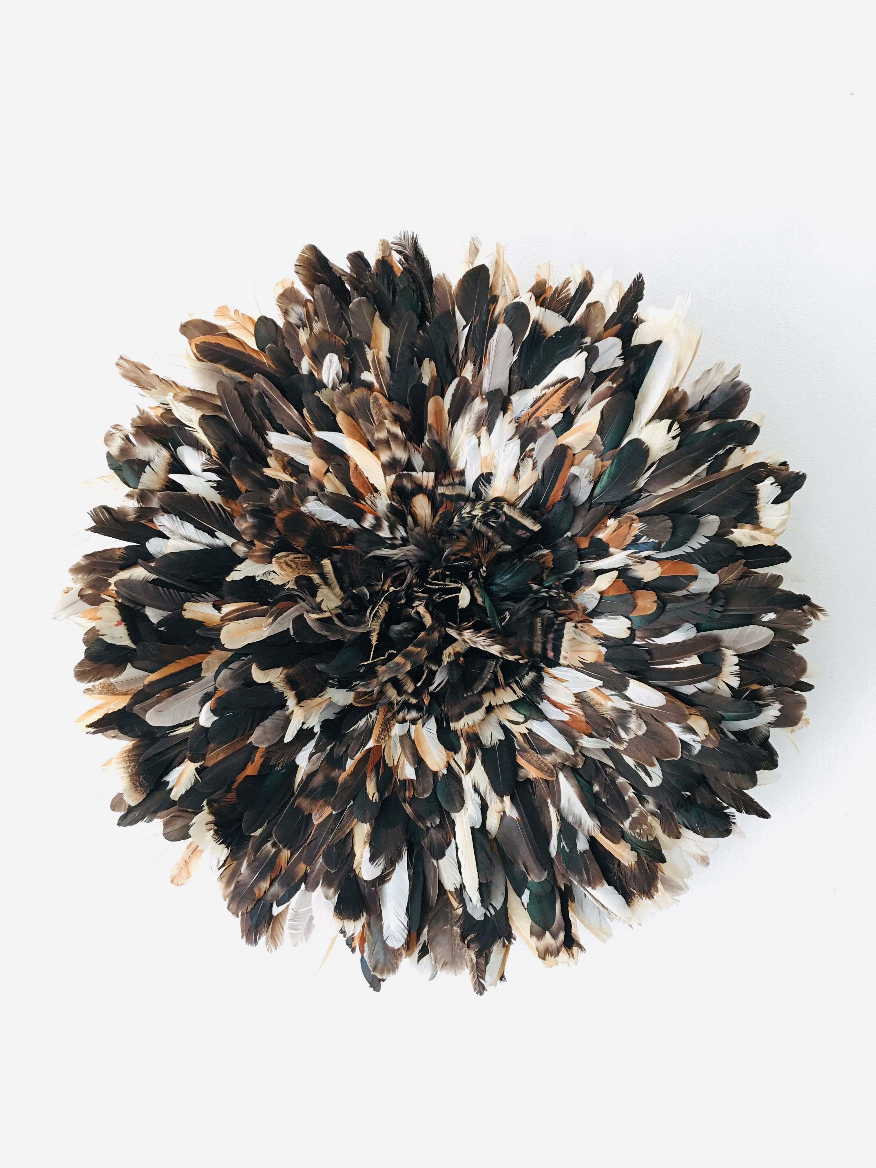 Juju hat black speckled 70 cm