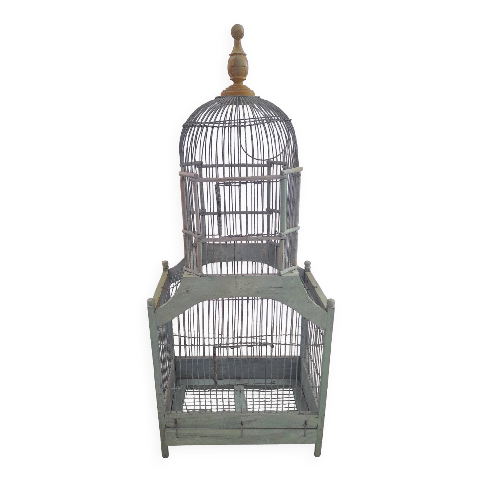 Antique birdcage