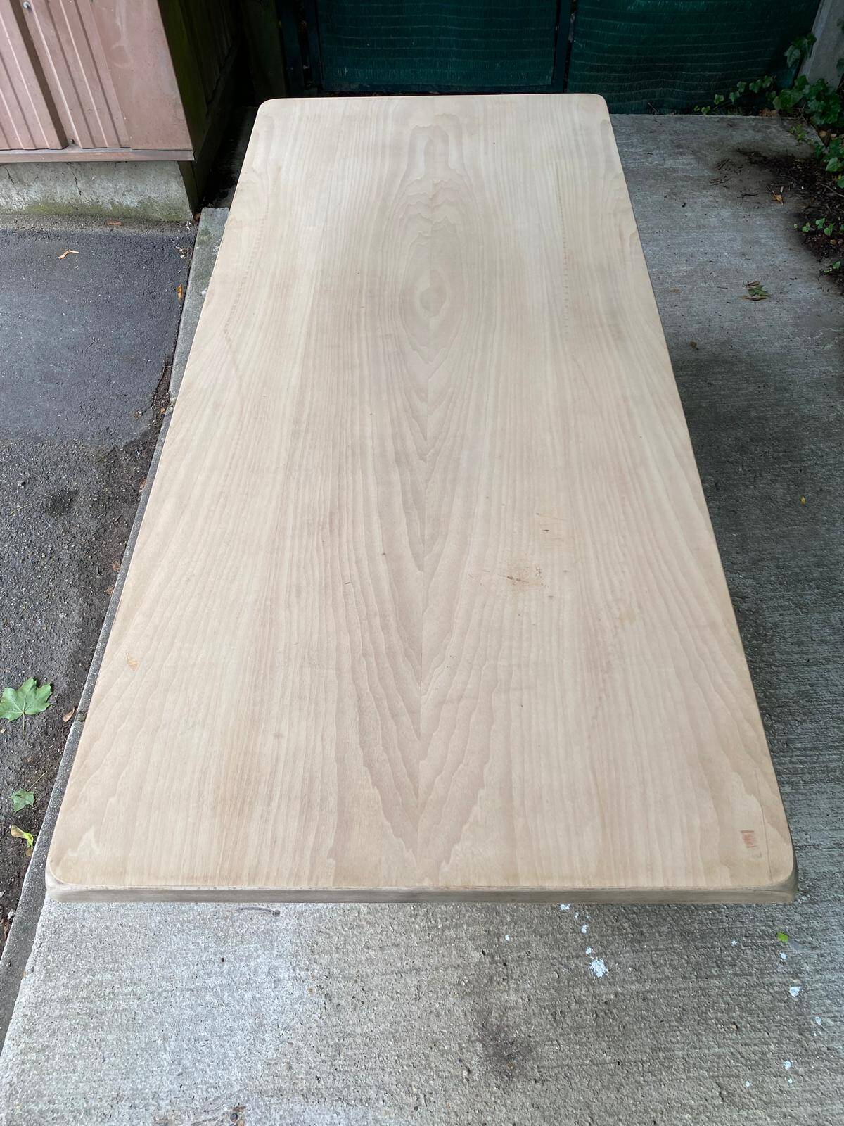 19th century monastery table renovated in raw oak 180cm