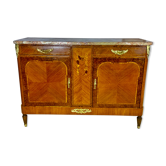 Buffet époque art déco 1920  marqueterie de bois de rose et bois précieux