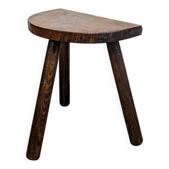 Old tripod cowherd stool