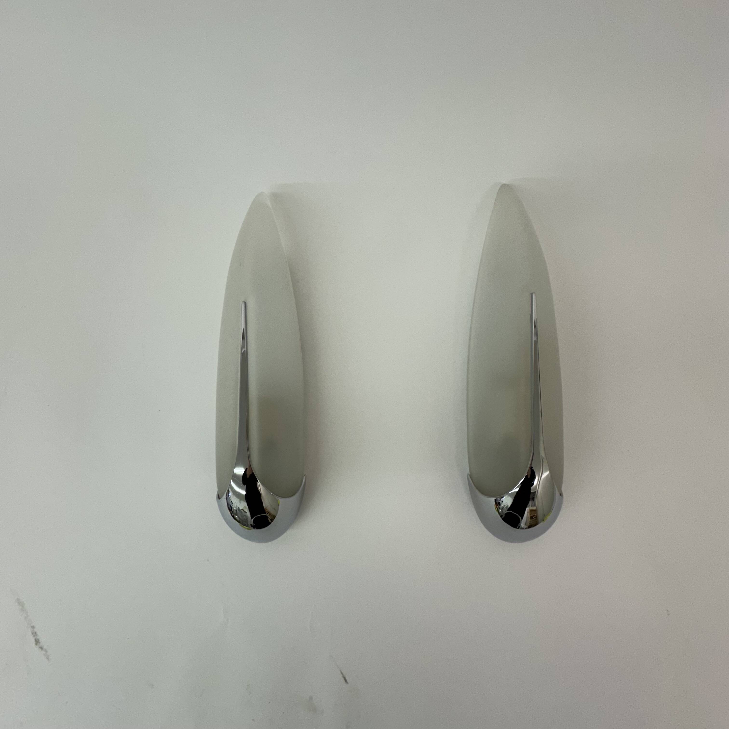 Paire d'appliques Idearte Sconces Espagne années 1980