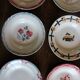 6 mismatched soup plates Marsac Marinette Digoin Badonviller