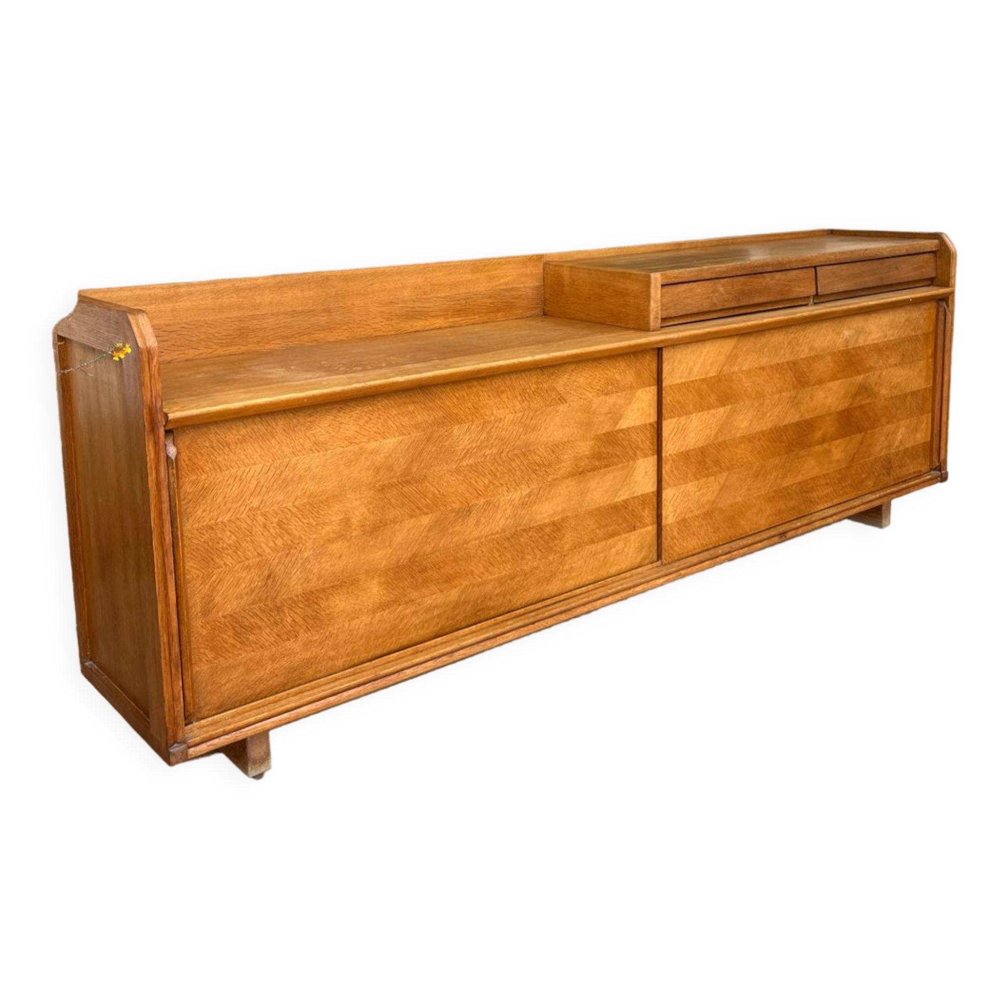 Guillerme and Chambron oak sideboard, 1950