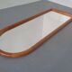 Large Cathedral Teak Mirror by Kai Kristiansen for Vildbjerg Møbelfabrik, 1960s