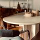 Table à manger Roche Bobois en travertin italien – Années 70/80