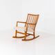 “ML33” rocking chair by Hans J. Wegner for A. Mikael Laursen