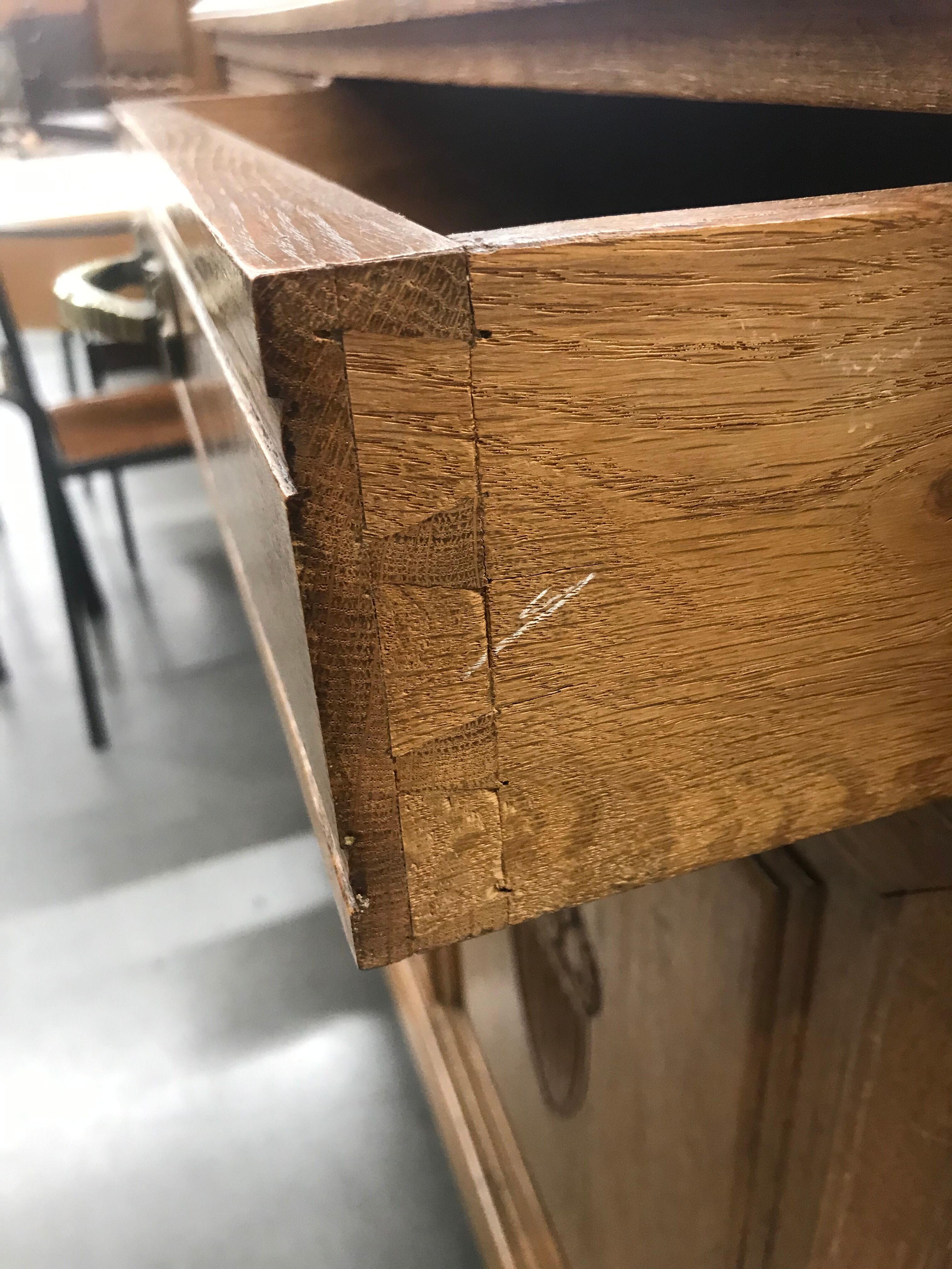 Art Deco period buffet solid oak